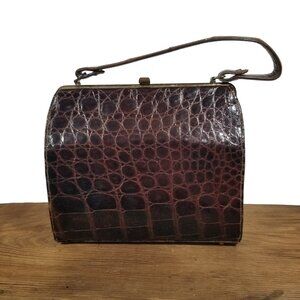 Vintage Alligator Purse by Youngman 1950s